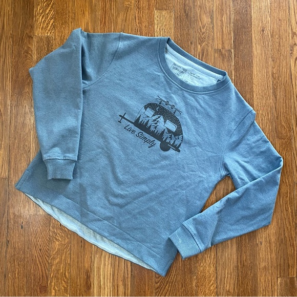 Patagonia Live Simply Trailer Uprisal Crew Sweatshirt - Picture 2 of 9